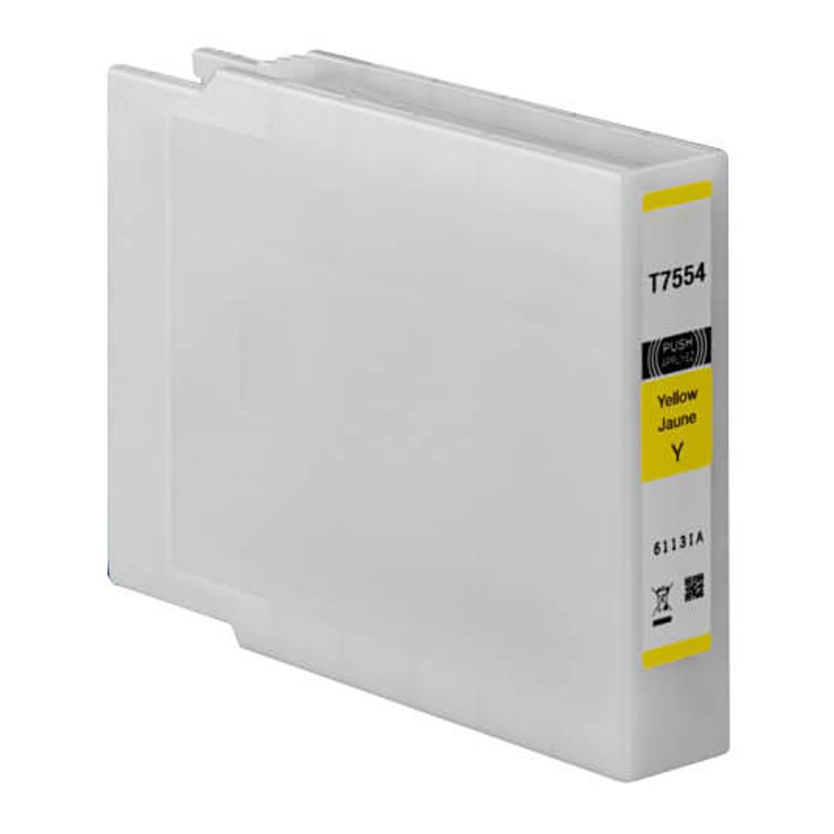 Pixojet blækpatron Epson T7554 - C13T755440 gul 62 ml