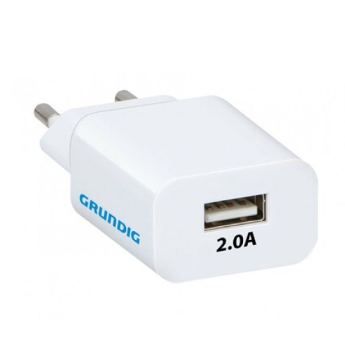 Grundig Adapter, vægoplader, 230V USB 1.8A