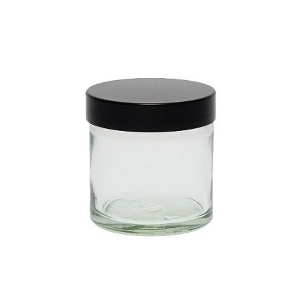 Creme krukke i klar glas - 60 ml.