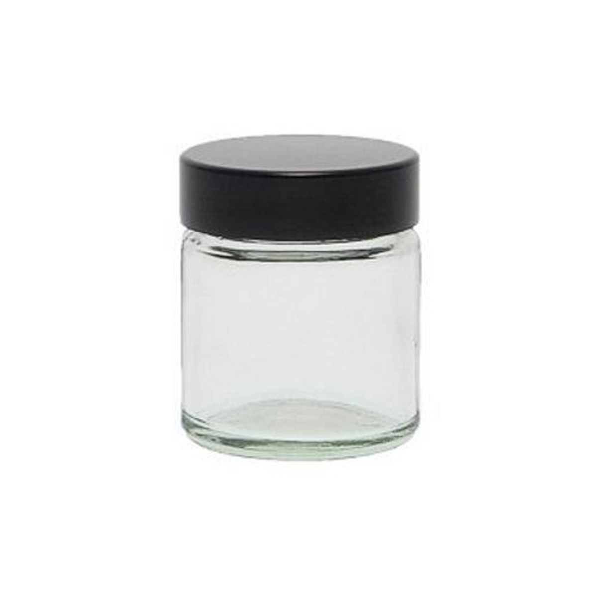 Creme krukke i klar glas - 30 ml.