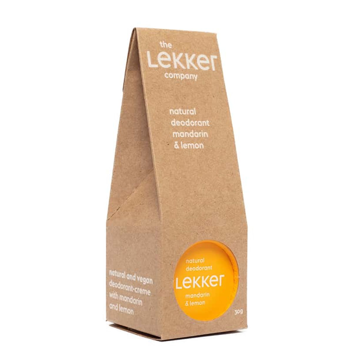 LEKKER deodorant - Mandarin & Lemon