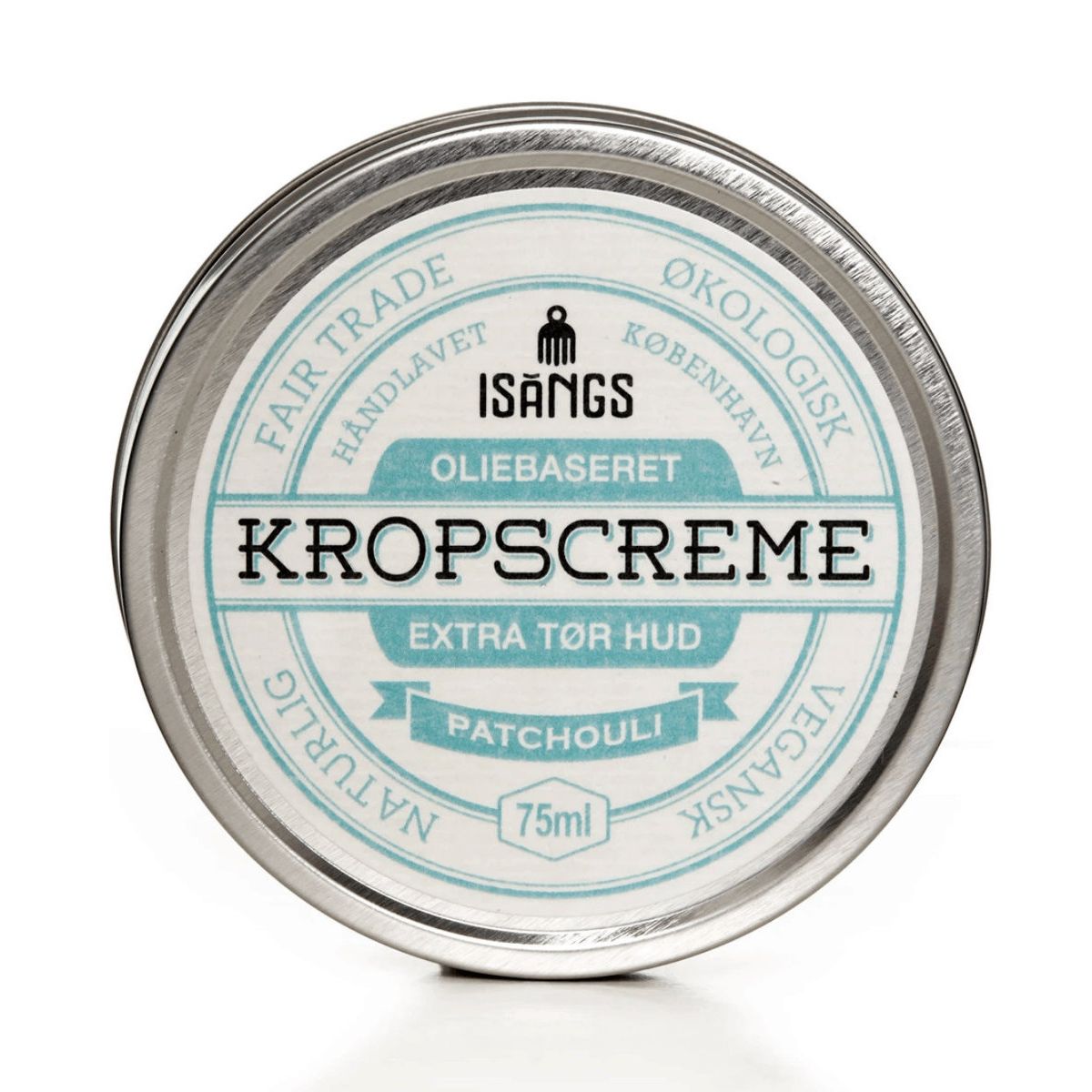 Kropscreme til meget tør hud - Patchouli - 75 ml