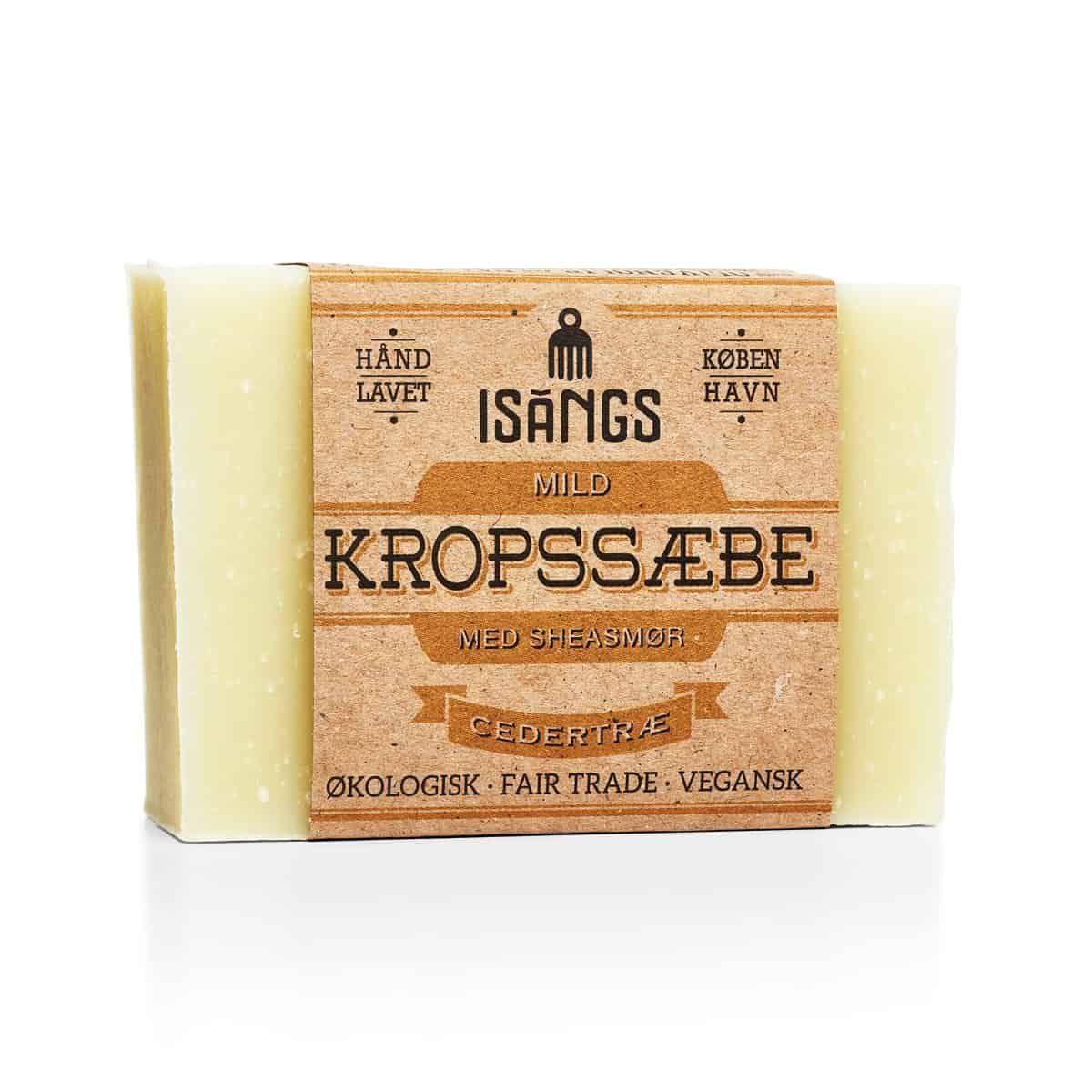 Kropssæbe med Sheasmør - Cedertræ - 90g