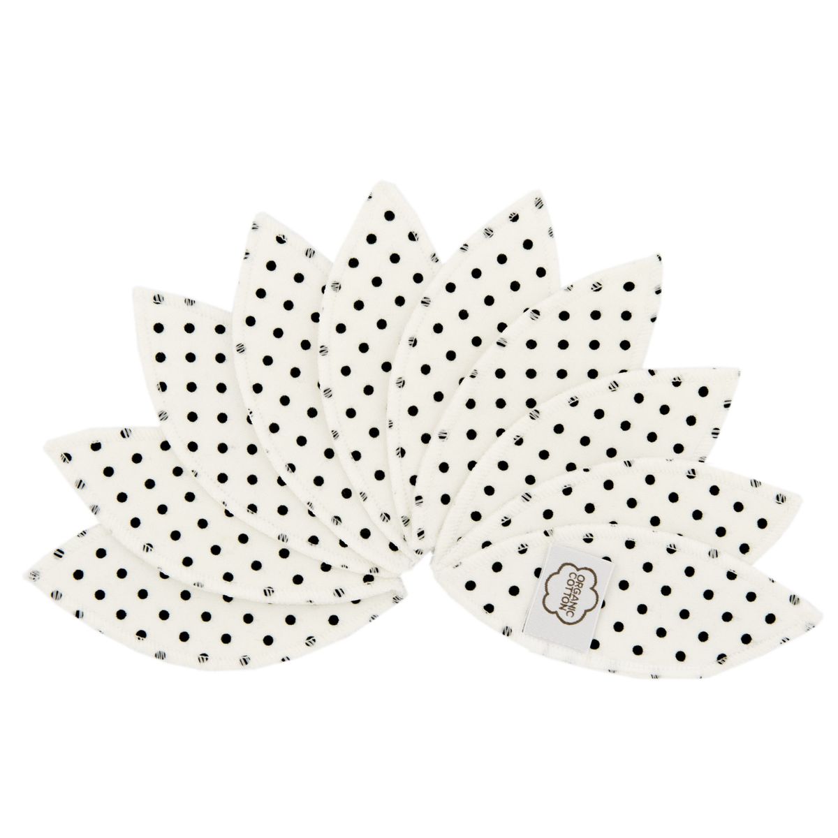 Labia Pads - Black Dots