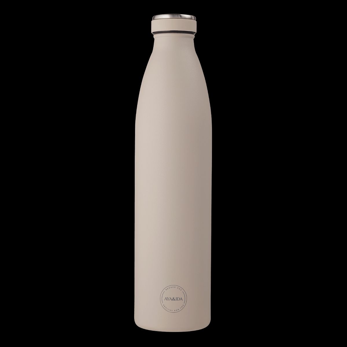 Termo drikkedunk i rustfrit stål - 1 liter - Cream Beige