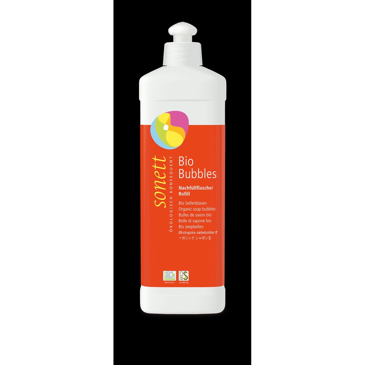 Bio Bubbles kemifrie sæbebobler - refill - 500 ml