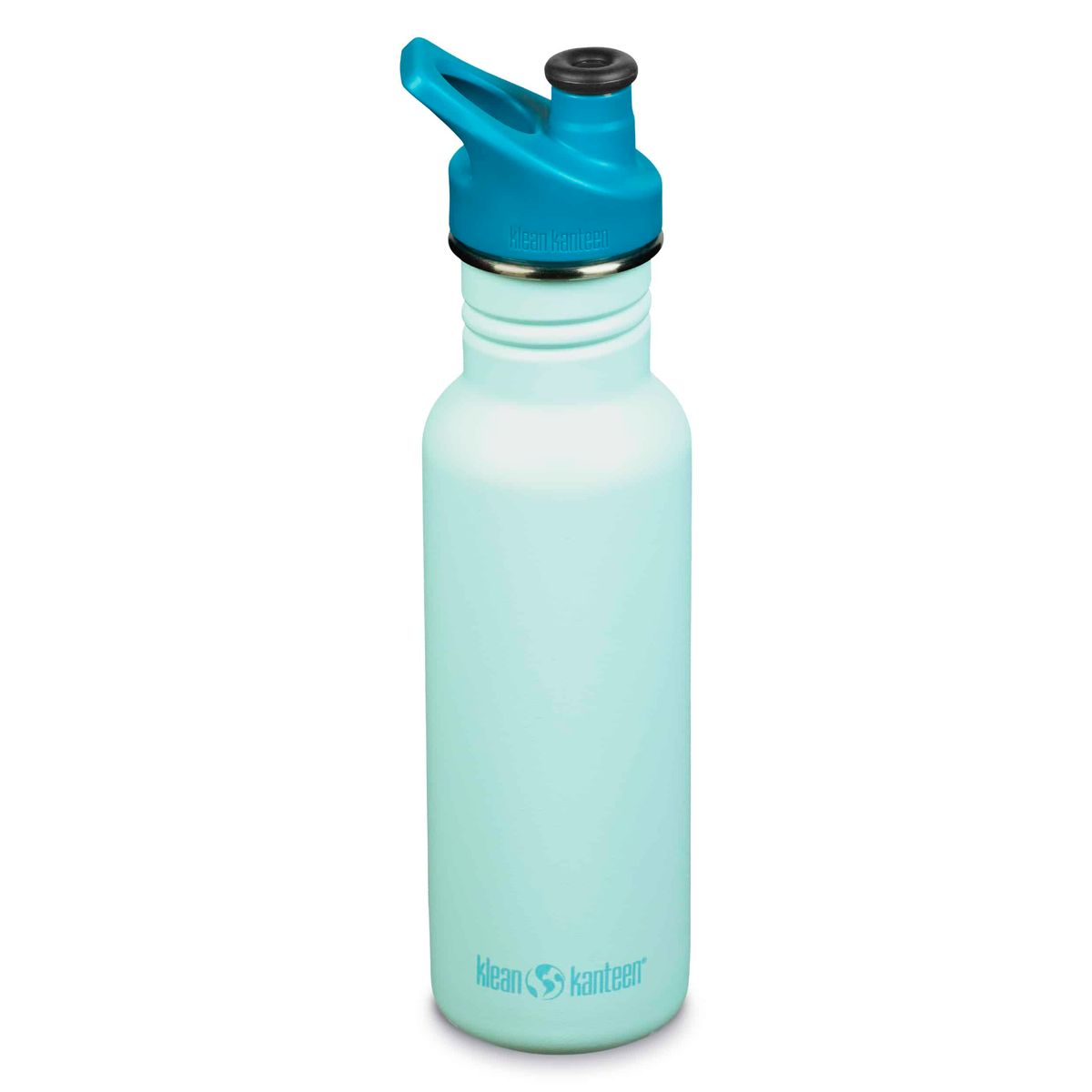 Klean Kanteen drikkedunk i rustfrit stål - Blue Tint - 532 ml.