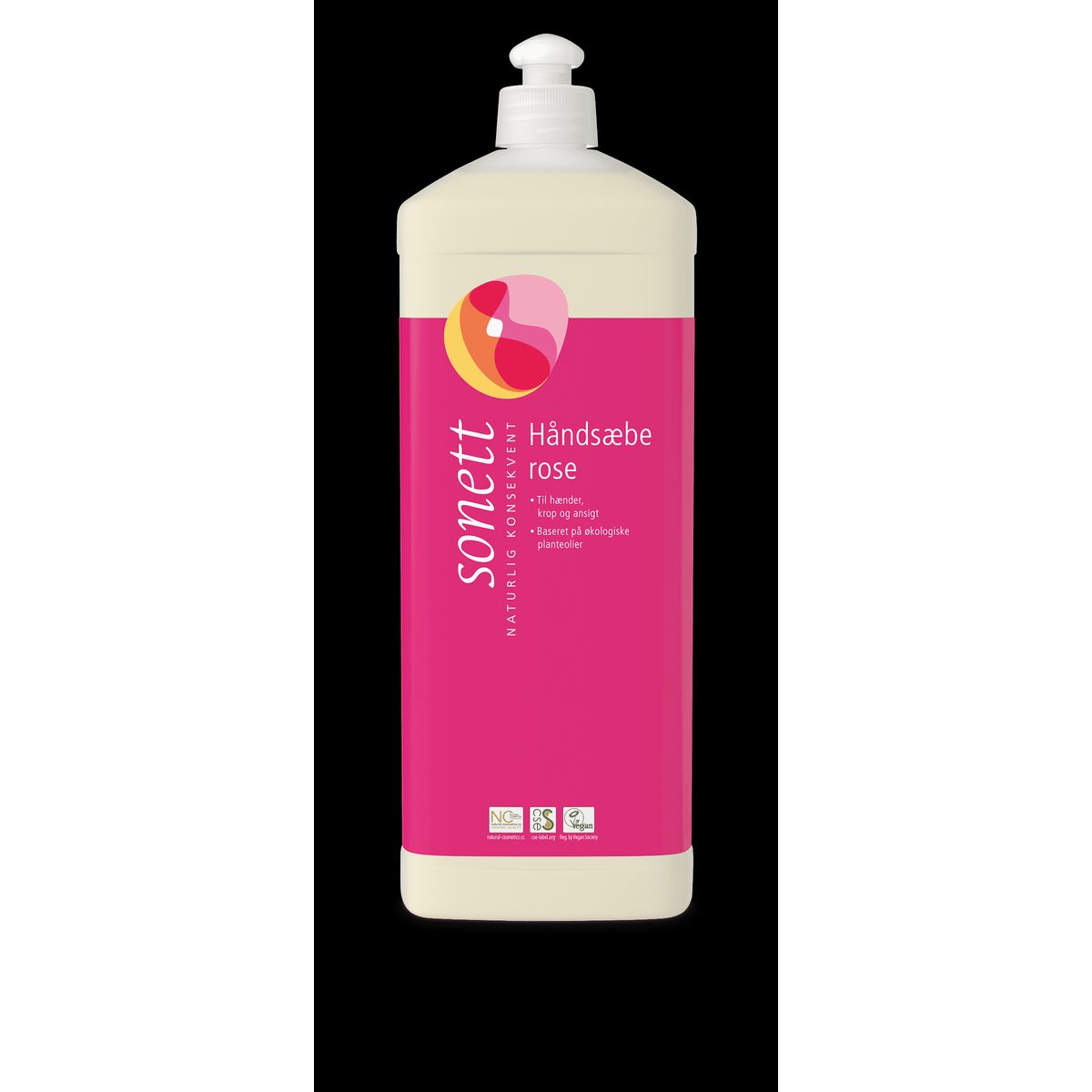 Flydende håndsæbe, refill - Rose - 1000 ml