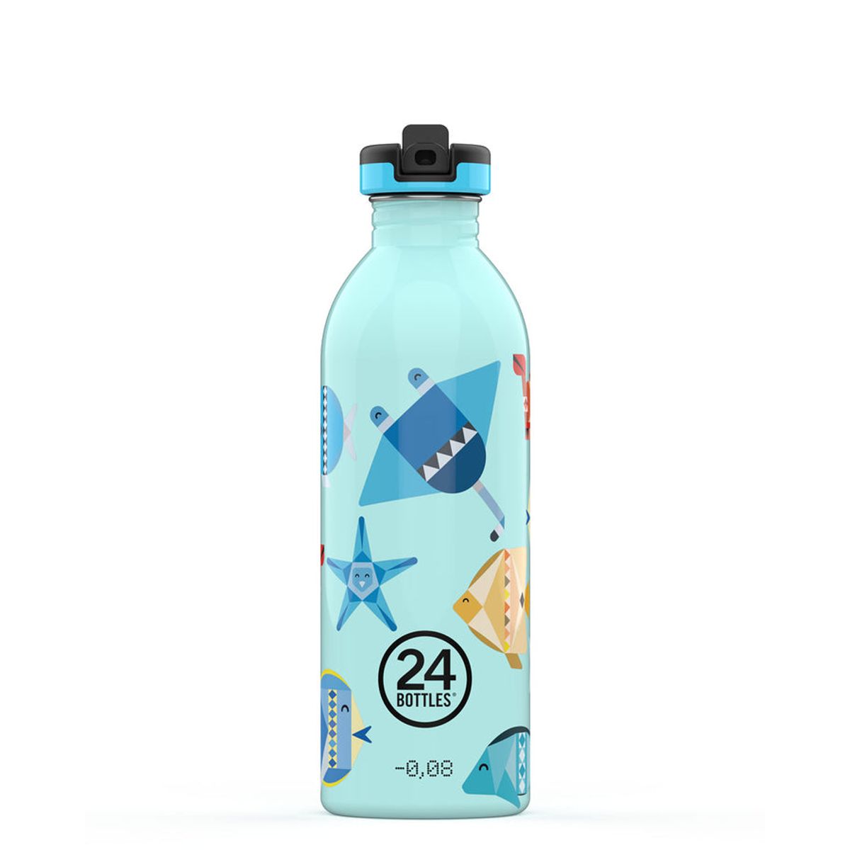 24Bottles Urban drikkedunk med sportslåg - 500 ml - Sea Friends