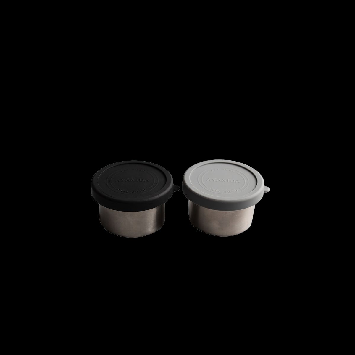 Snack Container - 100 ml - Dark Grey/Matte Black