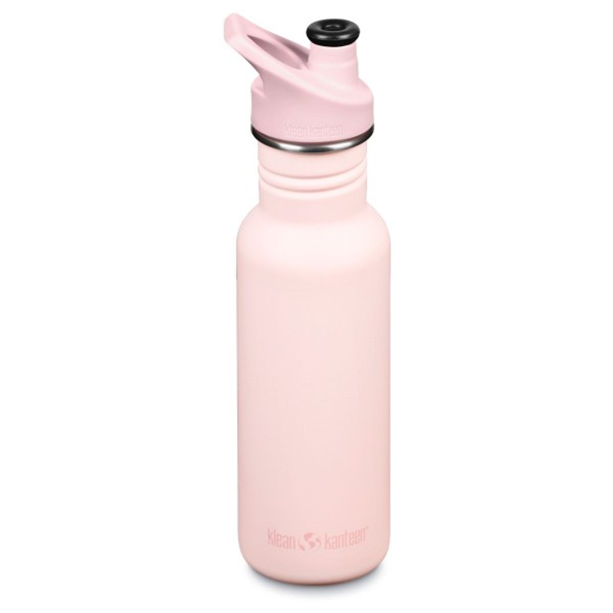 Klean Kanteen drikkedunk i rustfrit stål - Heavenly Pink - 532 ml.