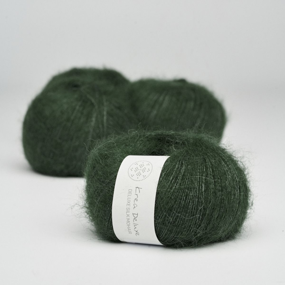 Deluxe Silk Mohair - Armygrøn 36