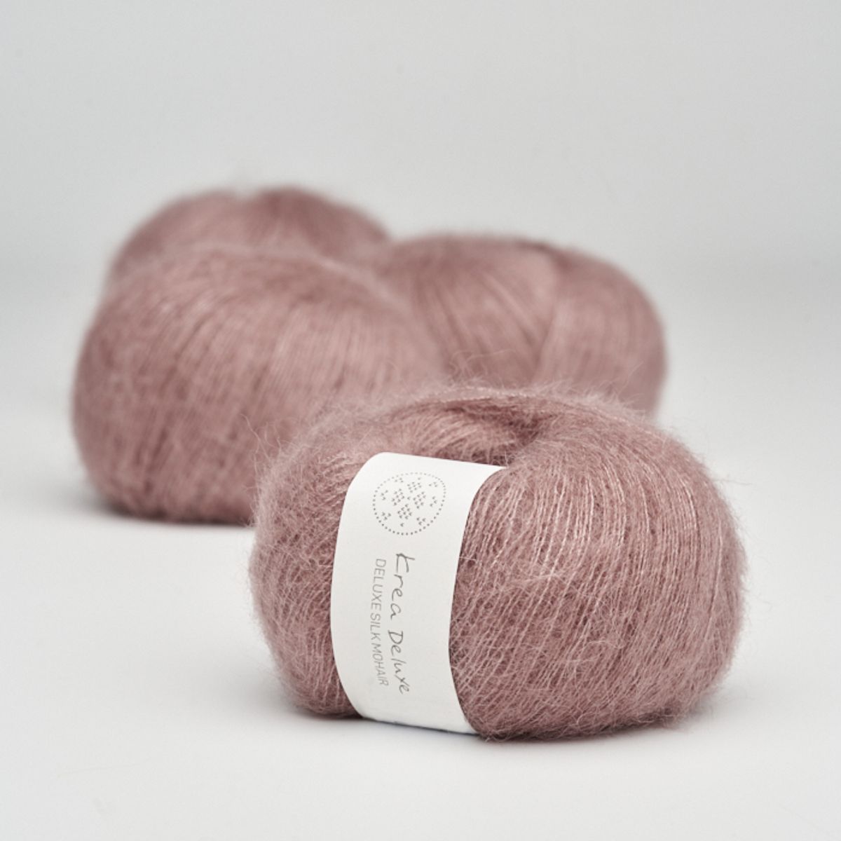 Deluxe Silk Mohair - Mørk støvet rosa 16