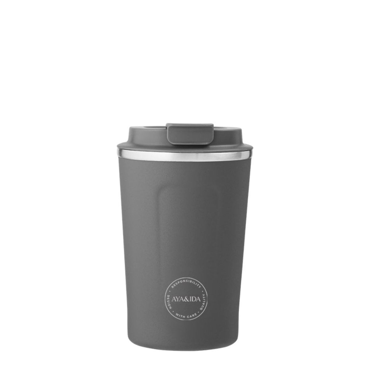 To-Go termokop - CUP2GO - 380 ml - Dark Grey