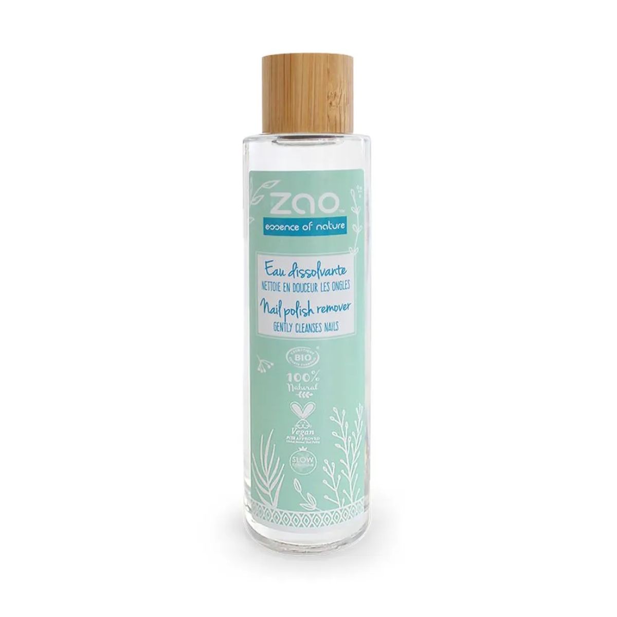 ZAO neglelakfjerner uden acetone - 100 ml