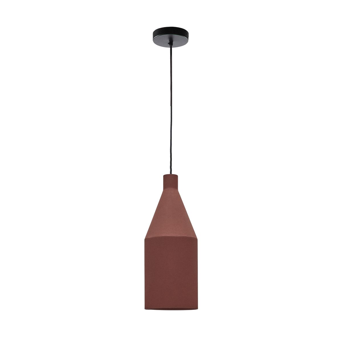 LAFORMA Peralta loftlampe, rund - terracotta metal (Ø15)