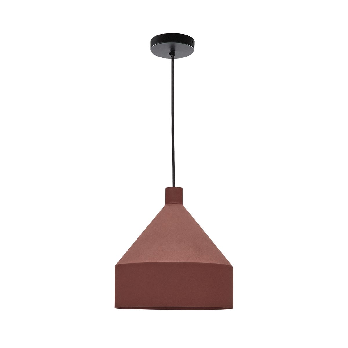 LAFORMA Peralta loftlampe, rund - terracotta metal (Ø30)