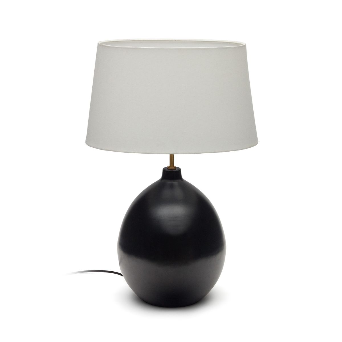 KAVE HOME Foixa bordlampe - sort metal