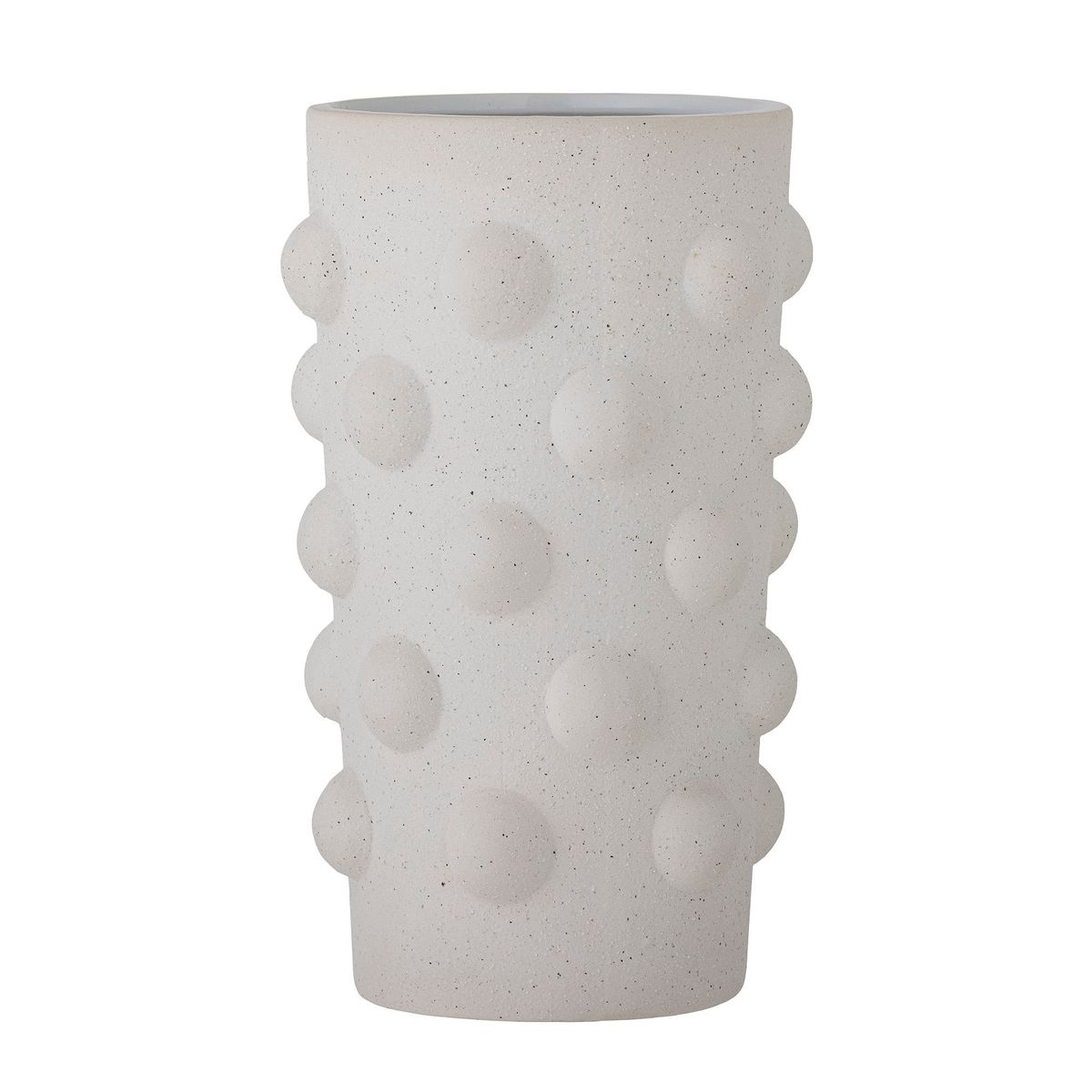 BLOOMINGVILLE Artan Vase, Hvid, Stentøj