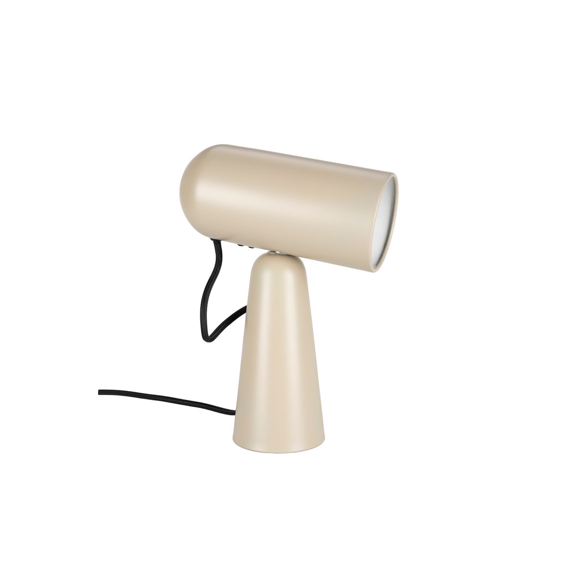 WHITE LABEL LIVING Vesper skrivebordslampe - beige jern