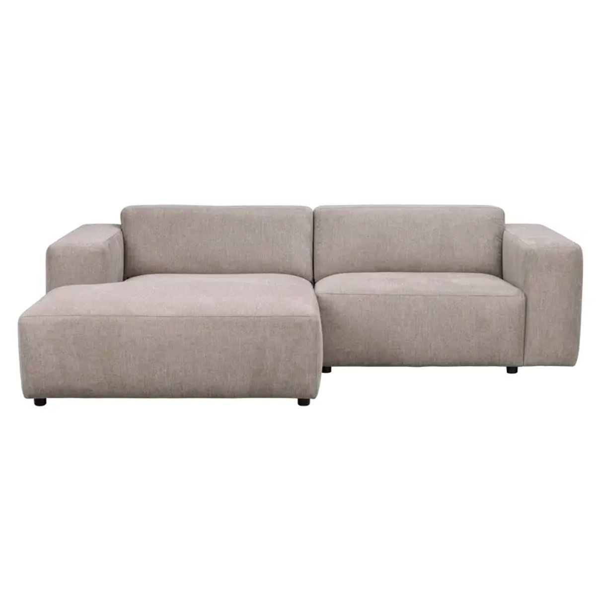 ROWICO Willard 3 pers. modul sofa, m. venstre chaiselong - beige stof