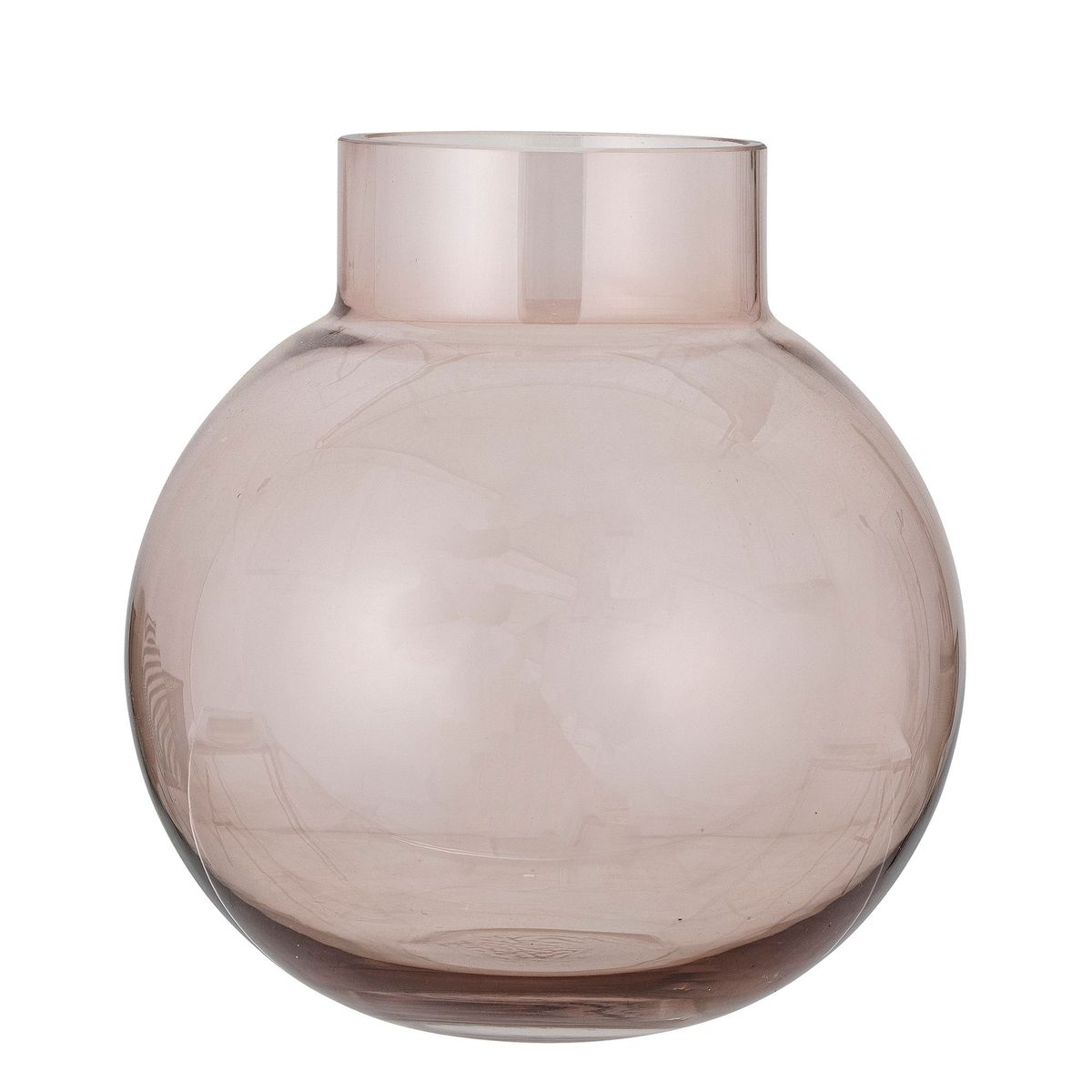 BLOOMINGVILLE Renato Vase, Rosa, Glas