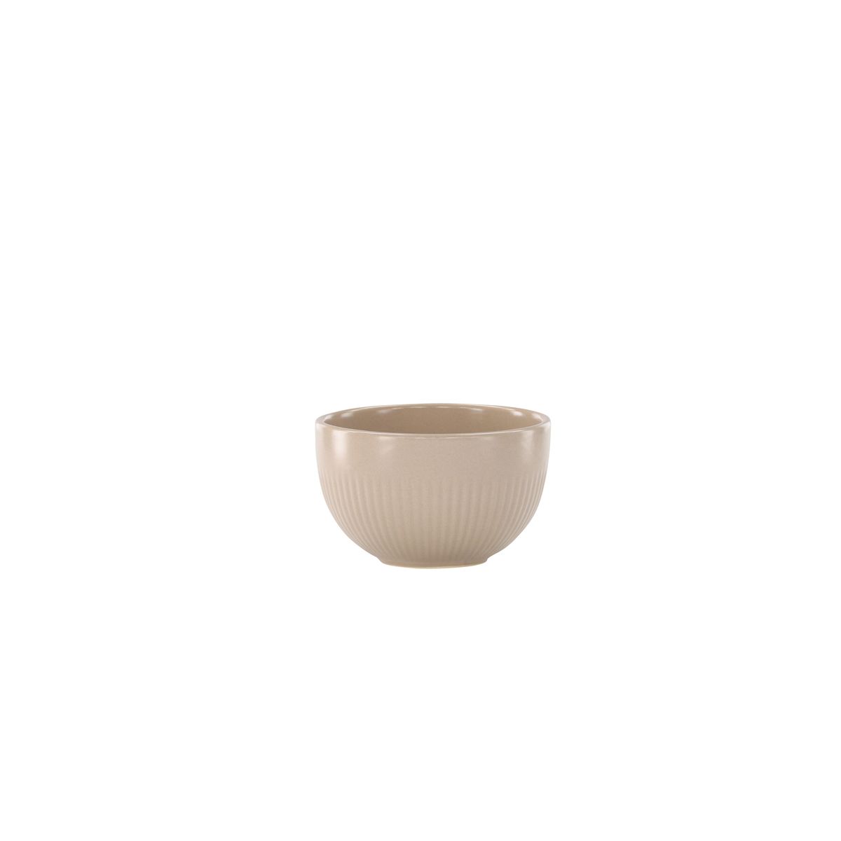 VENTURE DESIGN Posh lysestage, rund - beige stentøj (B9xH6)