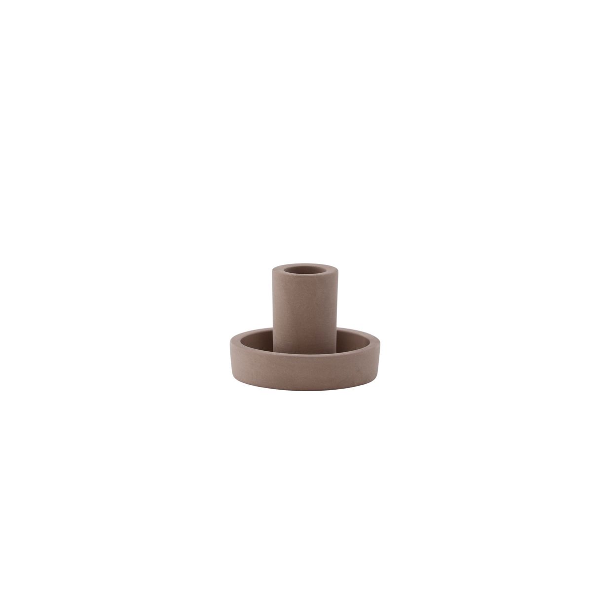 VENTURE DESIGN Ceco lysestage, rund - brun Color Clay (B11xH6)