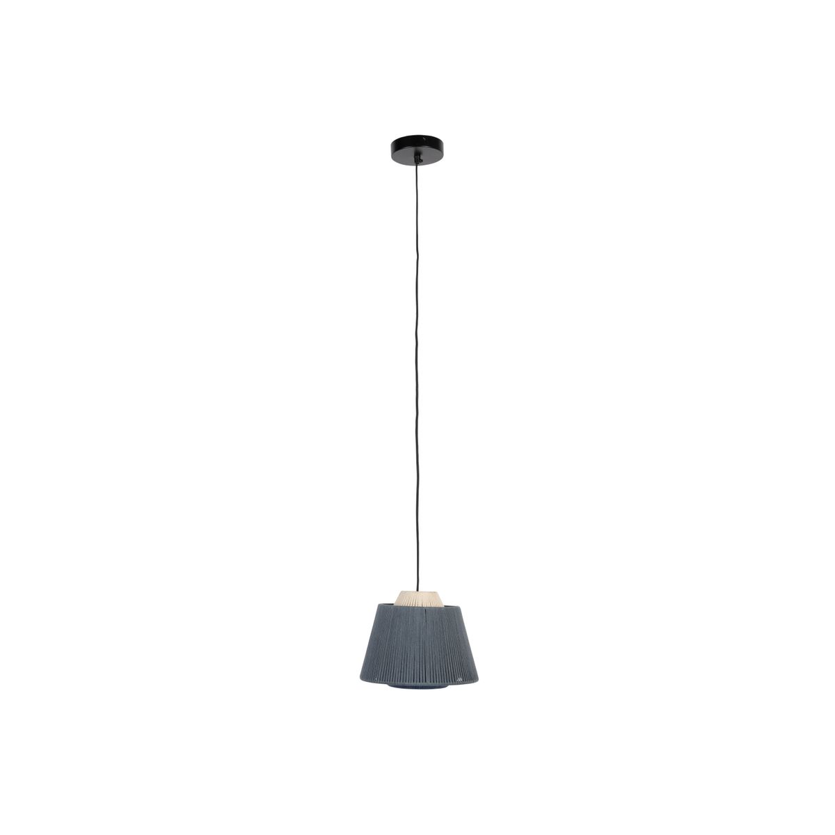 WHITE LABEL LIVING Yumi loftlampe - blå polyester