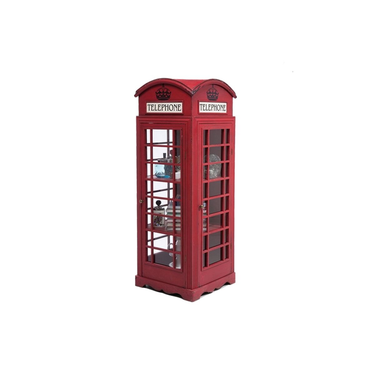 KARE DESIGN London Telefonboks kabinet - rødt træ