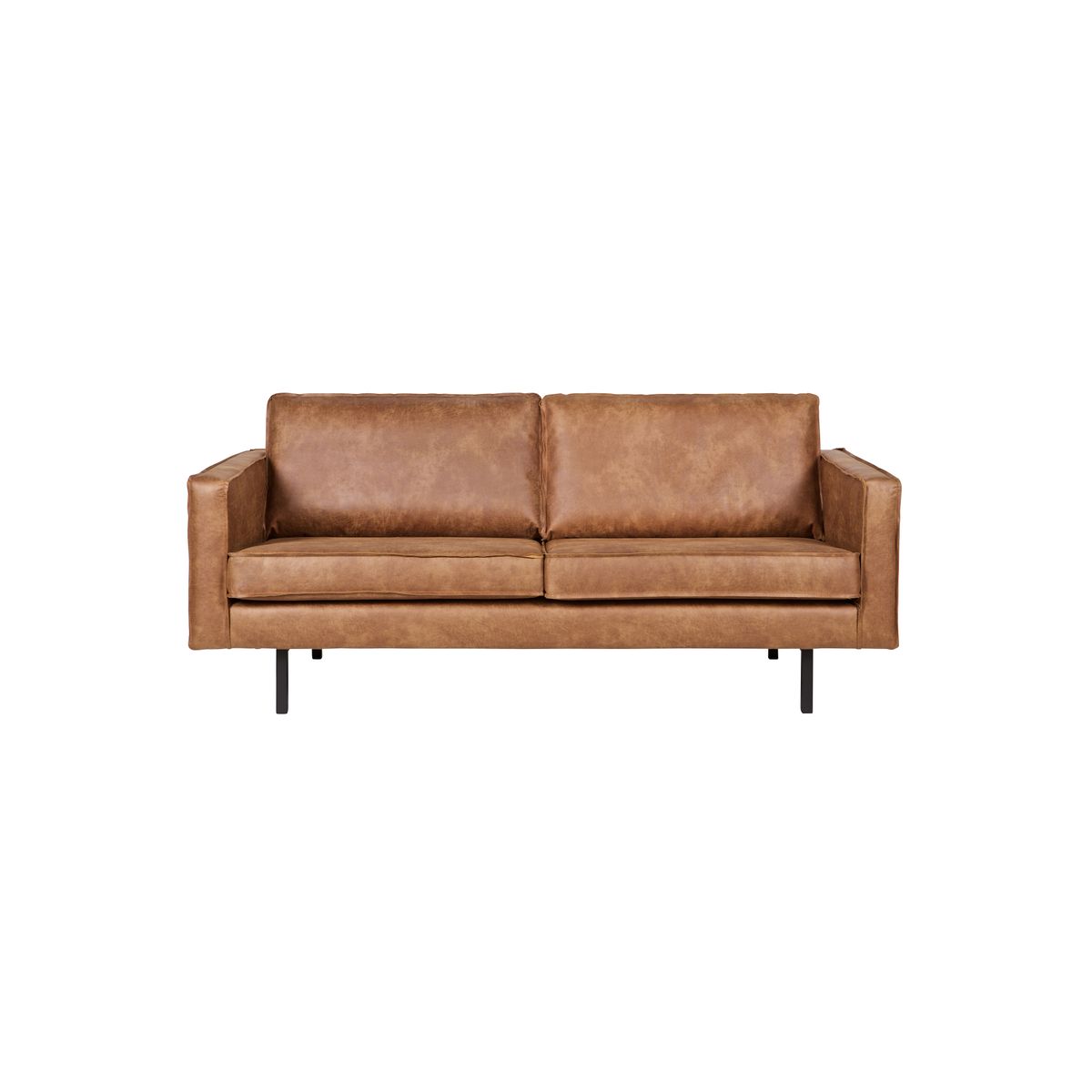 BEPUREHOME Rodeo 2,5 pers. sofa - cognac stof