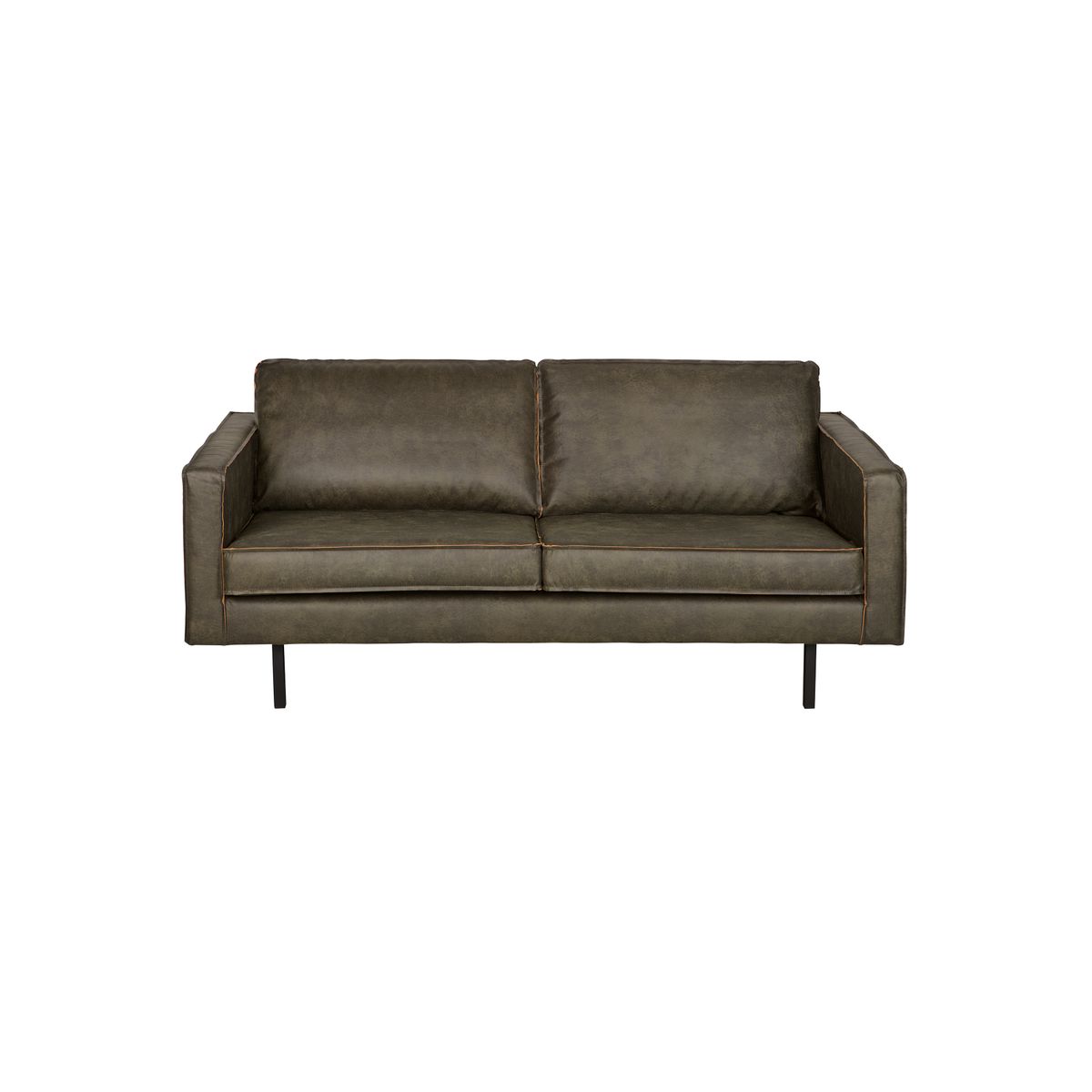 BEPUREHOME Rodeo 2,5 pers. sofa - army grøn stof