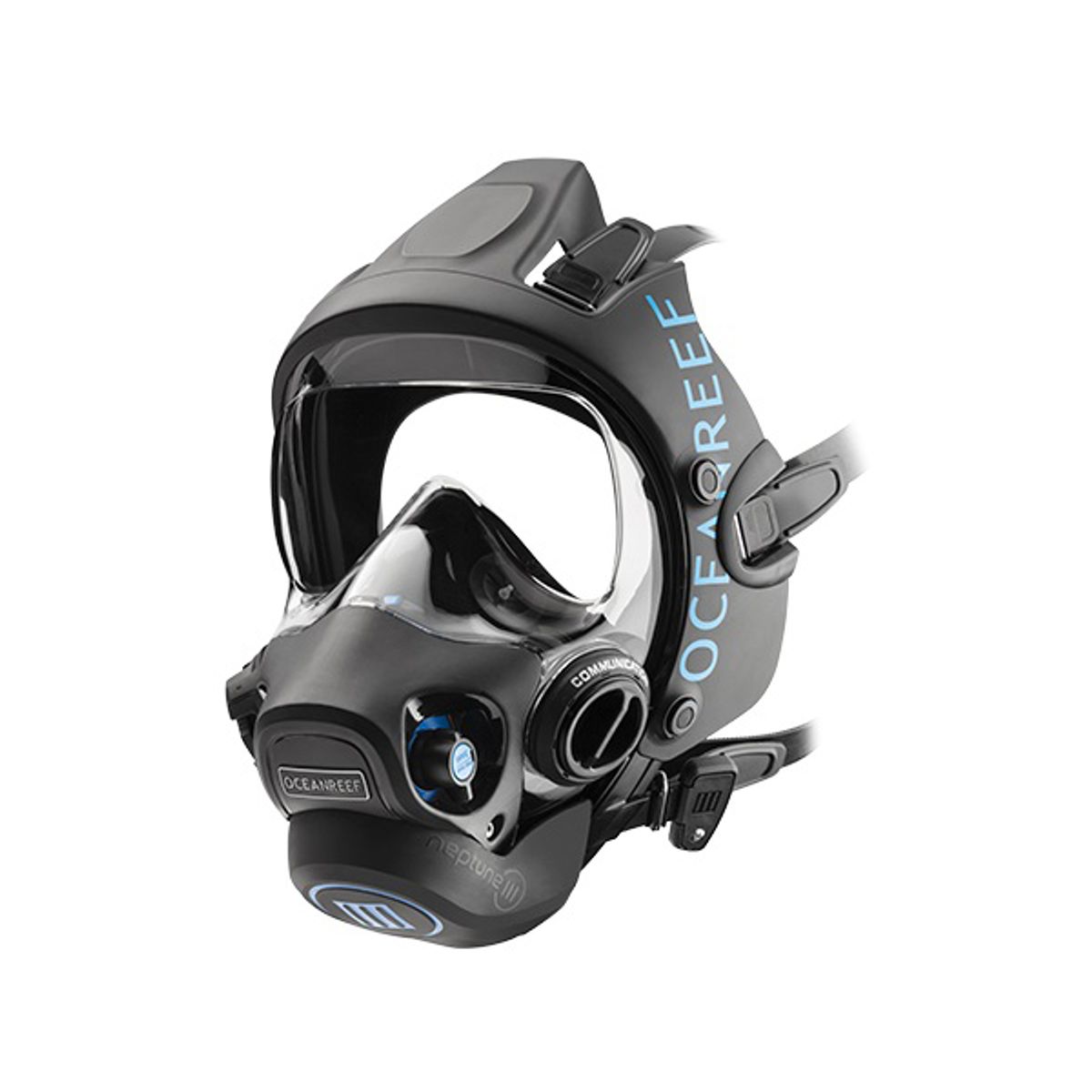 OceanReef Fullface maske Neptune III sort