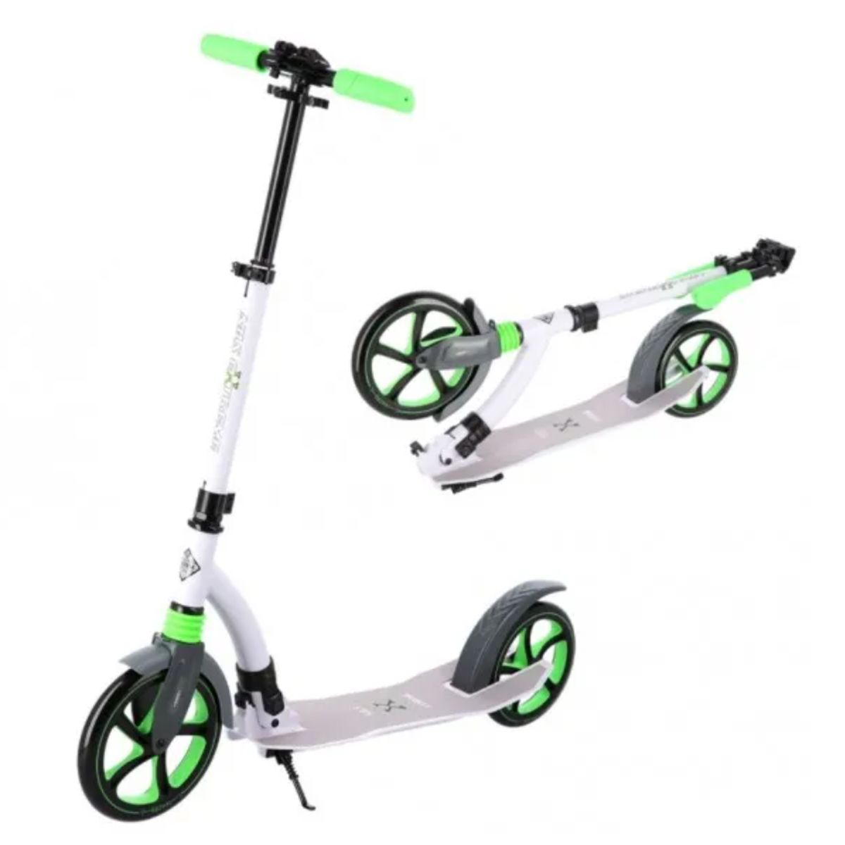 Nils Extreme 230 mm løbehjul Light Green - HURTIG LEVERING - med ABEC 9 kuglelejer