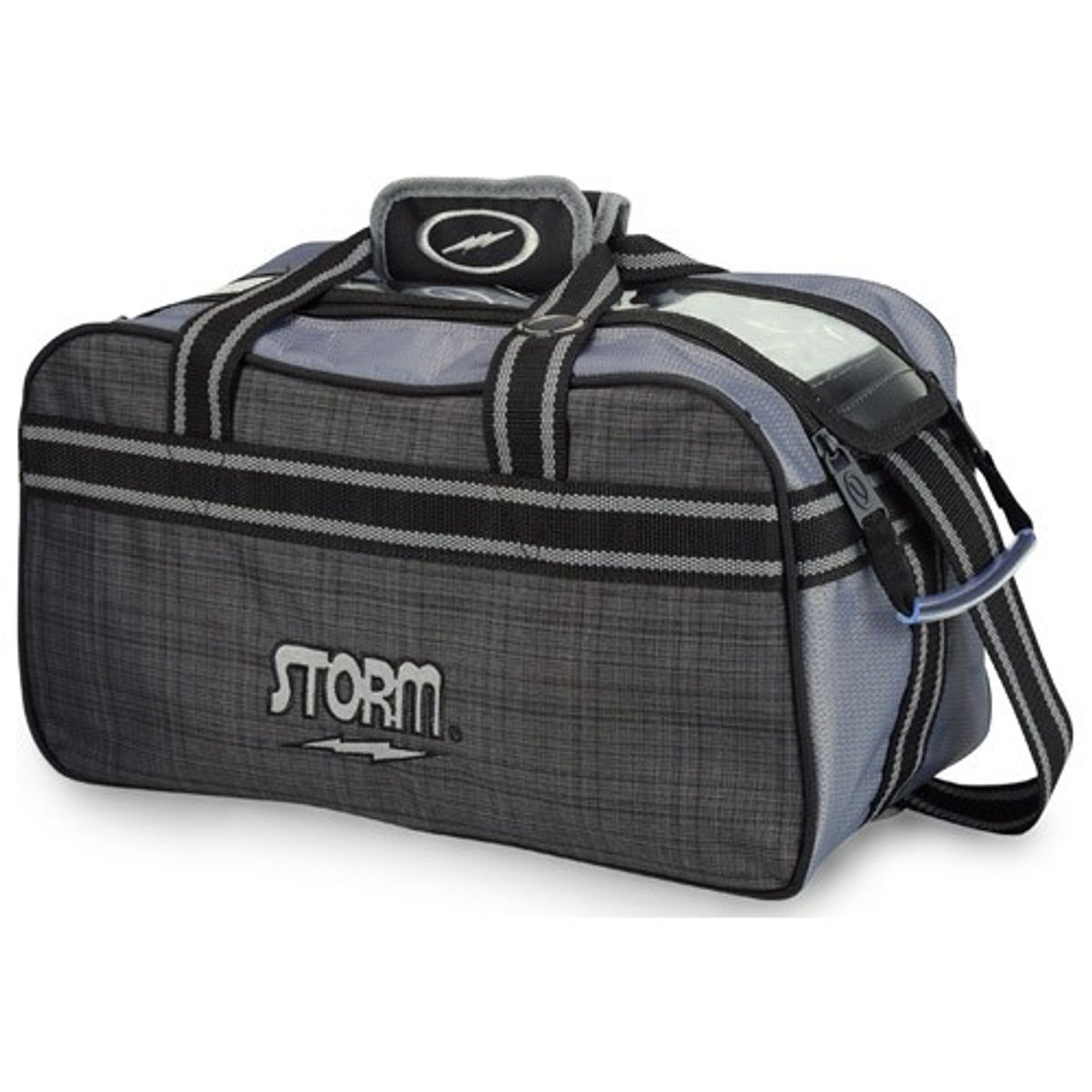 Storm Tote - Bowlingtaske til 2 kugler - Plaid/Grey/Black