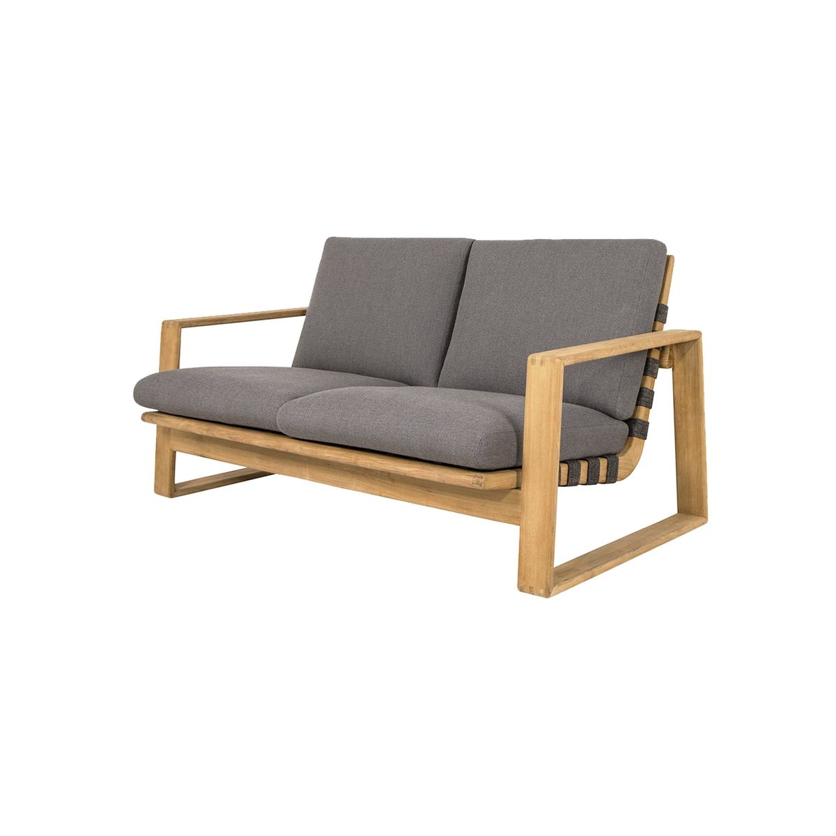 CANE-LINE ENDLESS SOFT 2-PERS/SOFA - TEAK 162