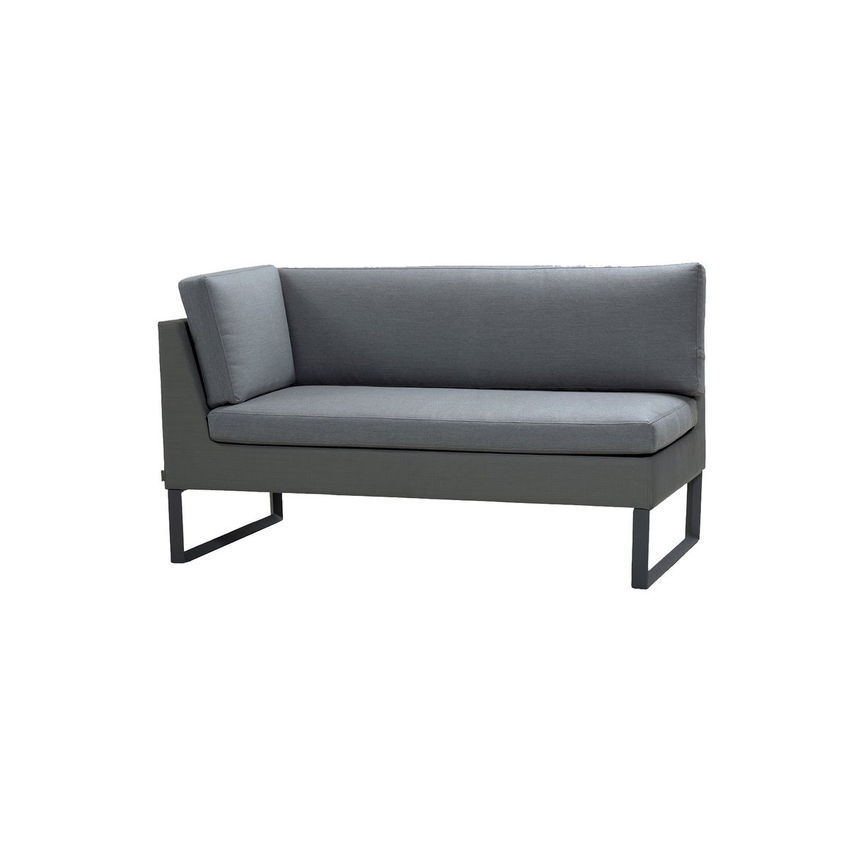 CANE-LINE FLEX 2-PERS. SOFA HØJRE MODUL - GREY 154