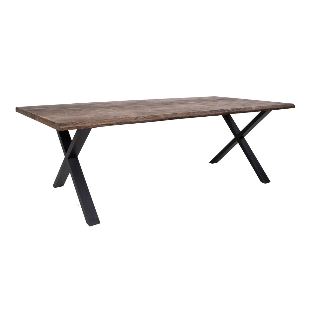 HOUSE NORDIC TOULON SPISEBORD SMOKED OLIERET EG M/BØLGET KANT - 240