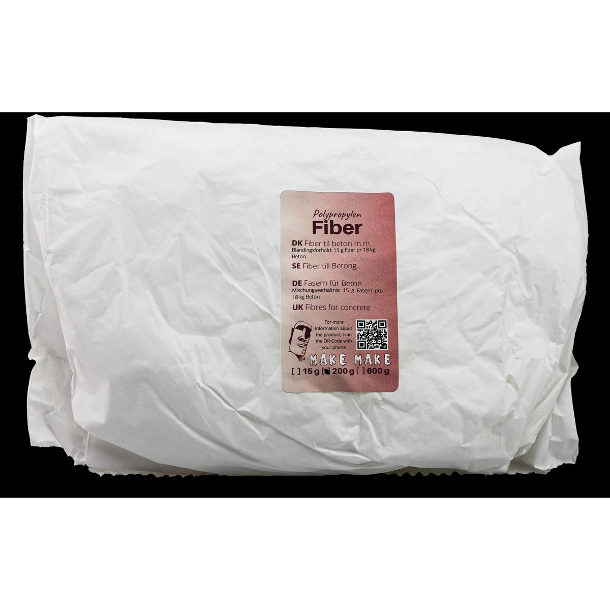 Fiber til beton 200 gram (69,00 DKK)