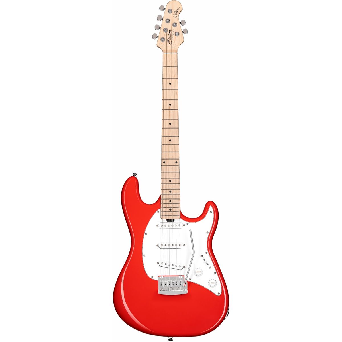 Sterling by Music Man Cutlass CT30SSS El Guitar - Fiesta Red