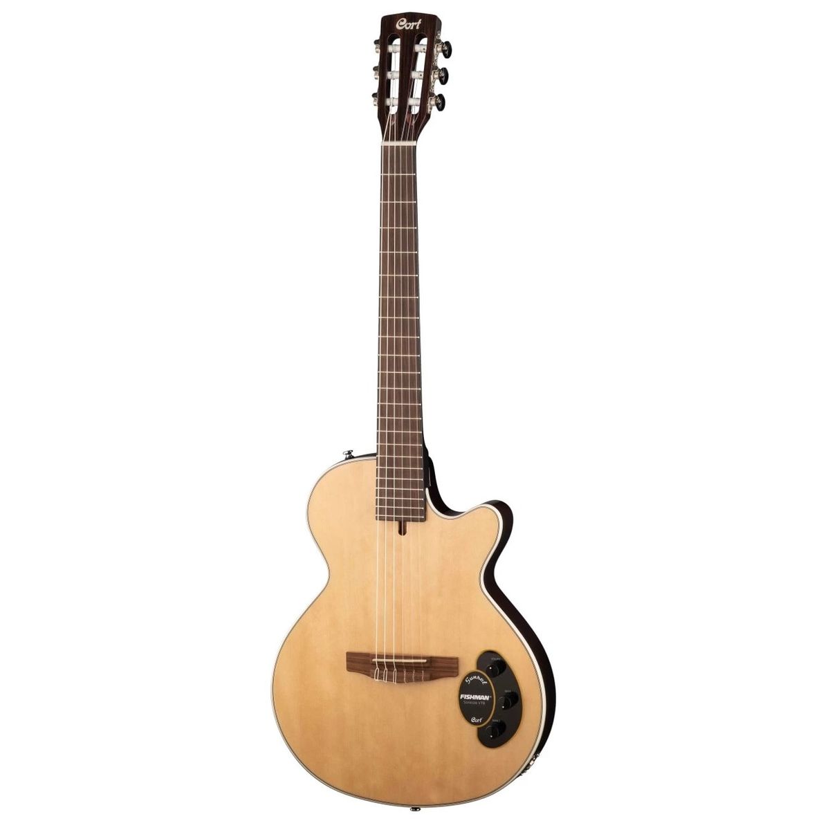 Cort Sunset Nylectric Klassisk El Guitar - Natural Gloss