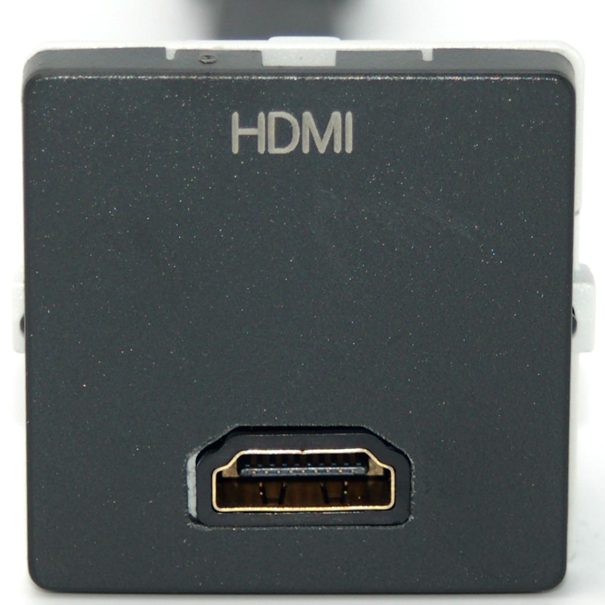 FUGA Vægudtag 15K1 MK2 - HDMI Kabeltilslutningâ Antracit