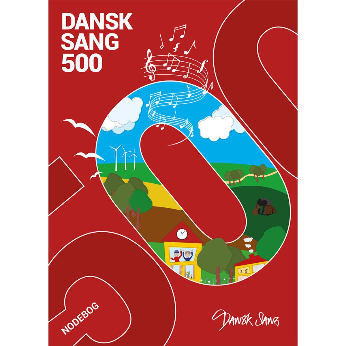 Dansk Sang 500 - nodebog