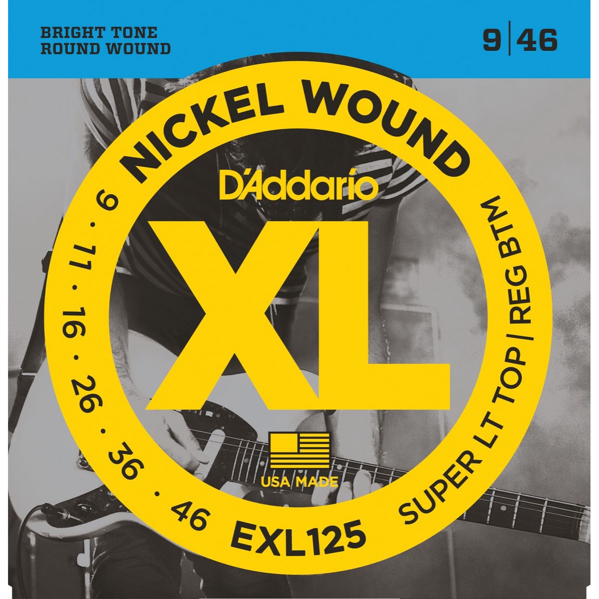 D'Addario EXL125 0.09 - 0.46