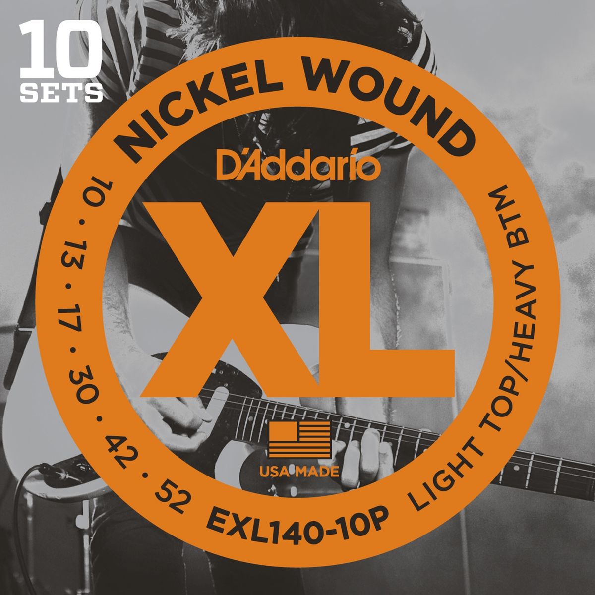 D ´addario EXL140 10 Pack 0.10 - 0.52