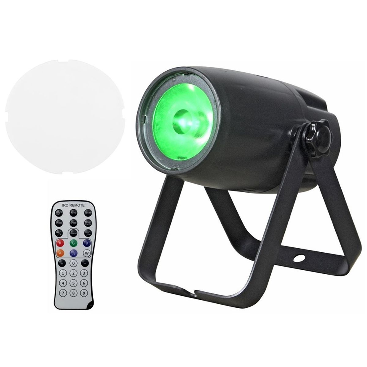 Eurolite PST-10 QCL LED Spot 10W med DMX og Remote