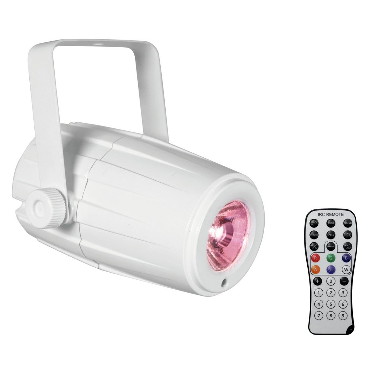 Eurolite PST-5 QCL LED Spot med remote - Hvid