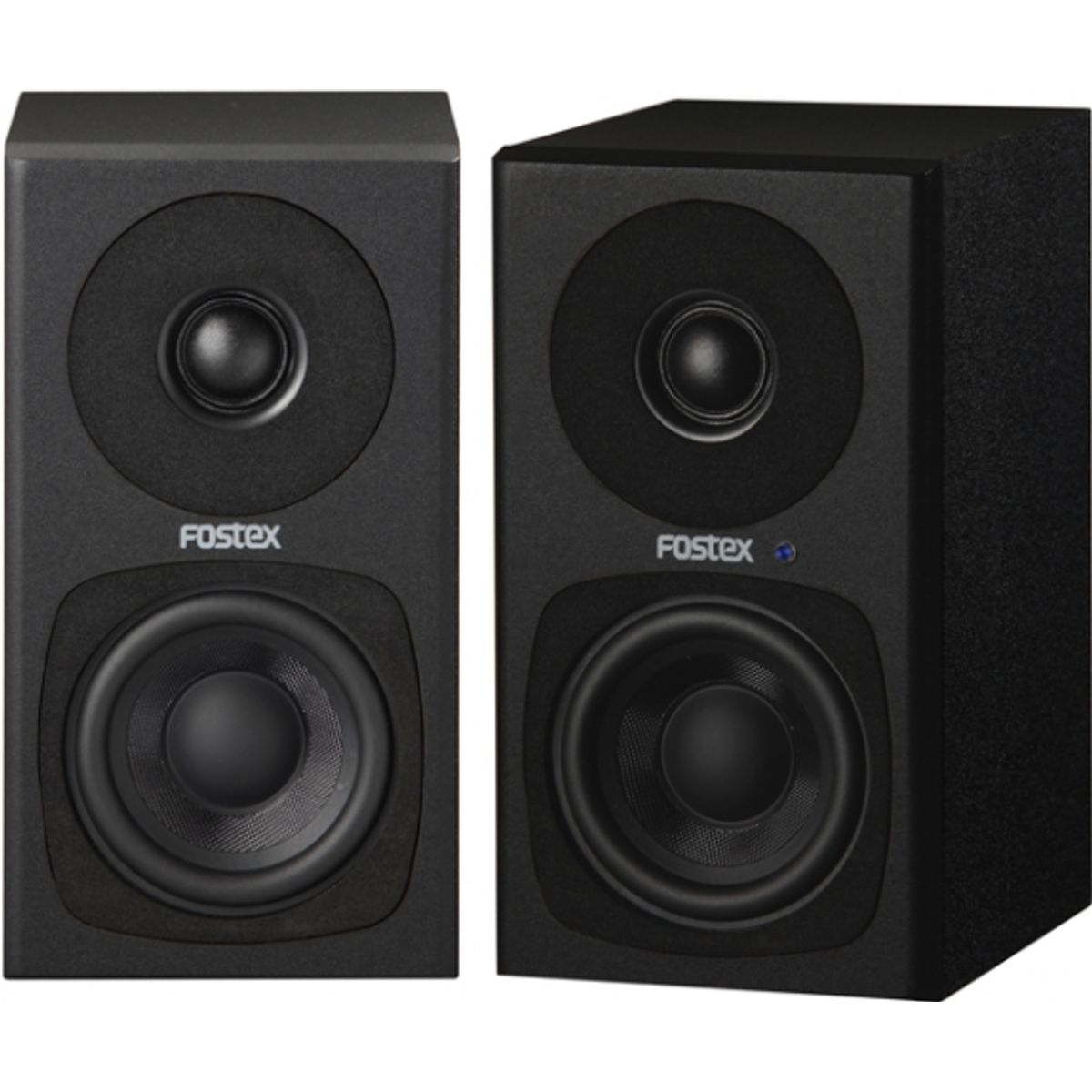 Fostex PM0.3H / PM0.3dH Aktiv/Passiv Monitor Sæt - Sort