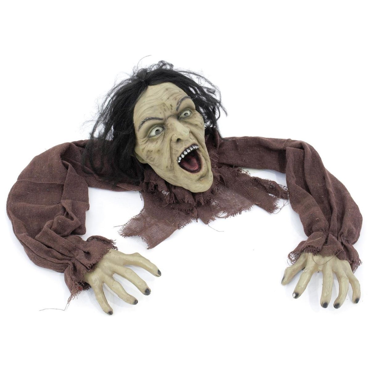 Halloween Kravlende Zombie Figur - 140 cm