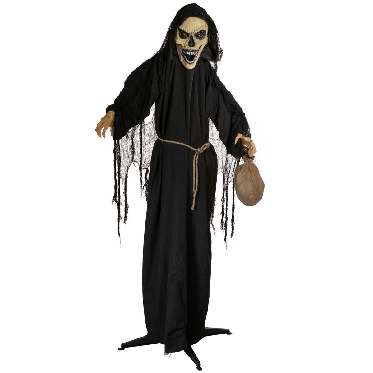 Halloween Full-size Munk Figur med effekter - 170 cm